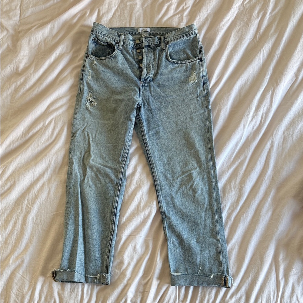 nuuds Light Blue Straight Leg Jeans